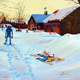 Illustration for article titled Please enjoy these all-new, robot-enhanced thrift store paintings